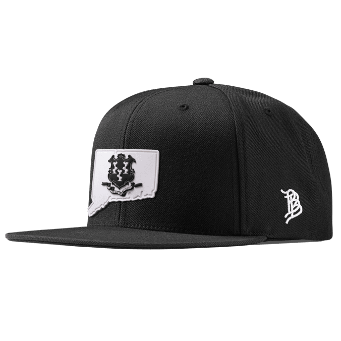 Connecticut Moonlight PVC Classic Snapback Black