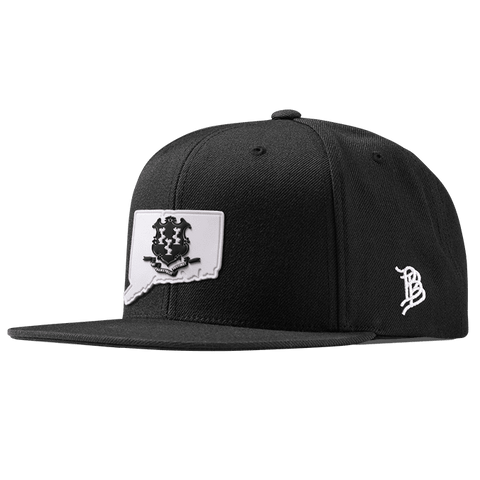 Connecticut Moonlight PVC Classic Snapback Black