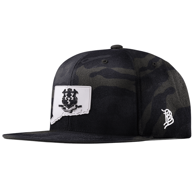 Connecticut Moonlight PVC Classic Snapback Multicam