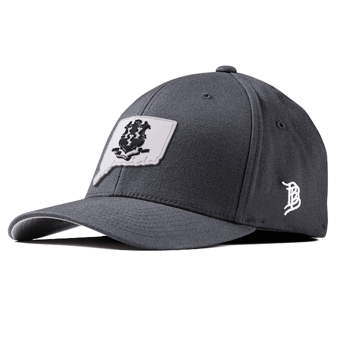 Connecticut Moonlight PVC Flexfit Fitted Charcoal