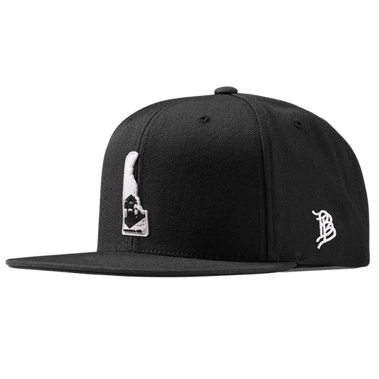 Delaware Moonlight PVC Classic Snapback Black