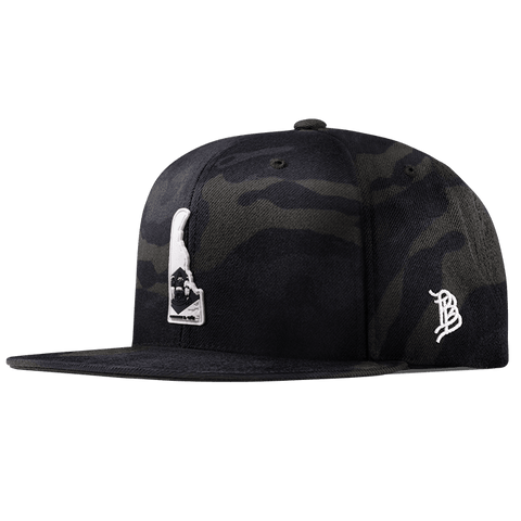 Delaware Moonlight PVC Classic Snapback Multicam