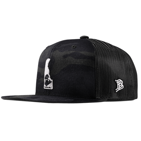 Delaware Moonlight PVC Flat Trucker Multicam