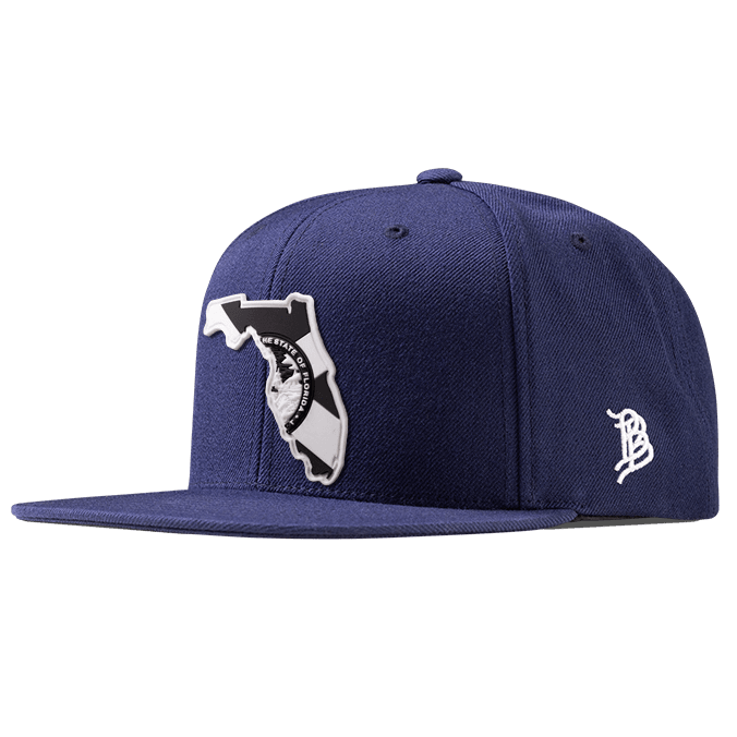 Florida Moonlight PVC Classic Snapback Navy