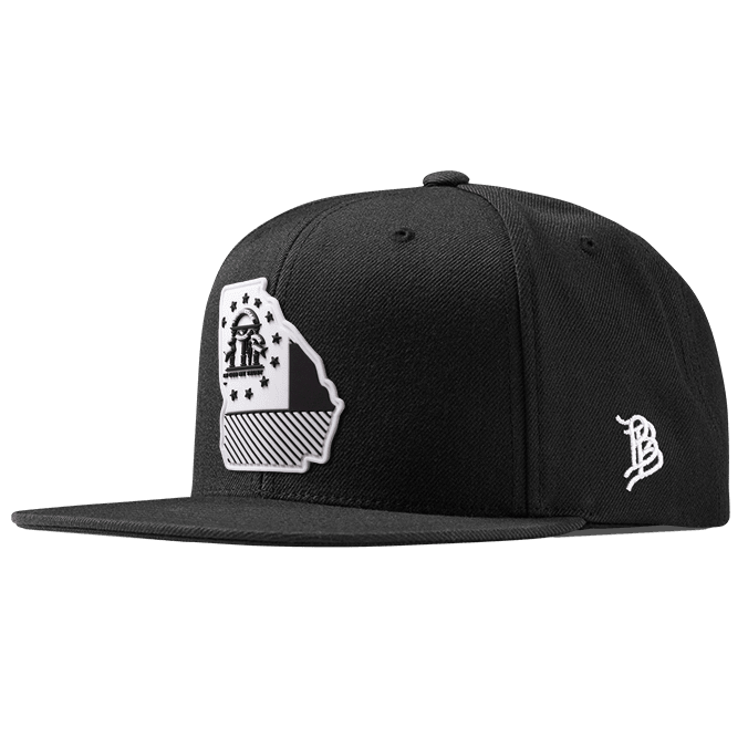 Georgia Moonlight PVC Classic Snapback Black