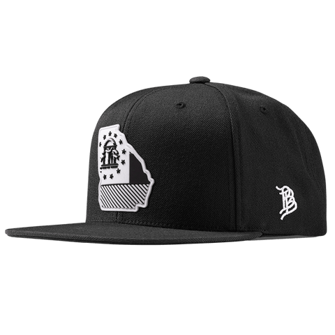 Georgia Moonlight PVC Classic Snapback Black