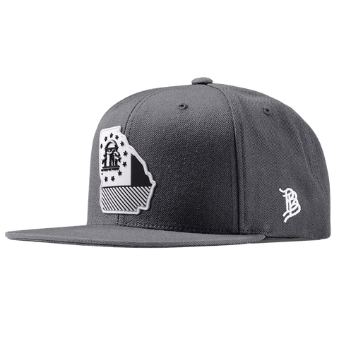 Georgia Moonlight PVC Classic Snapback Charcoal