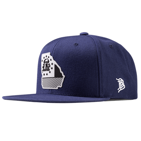 Georgia Moonlight PVC Classic Snapback Navy