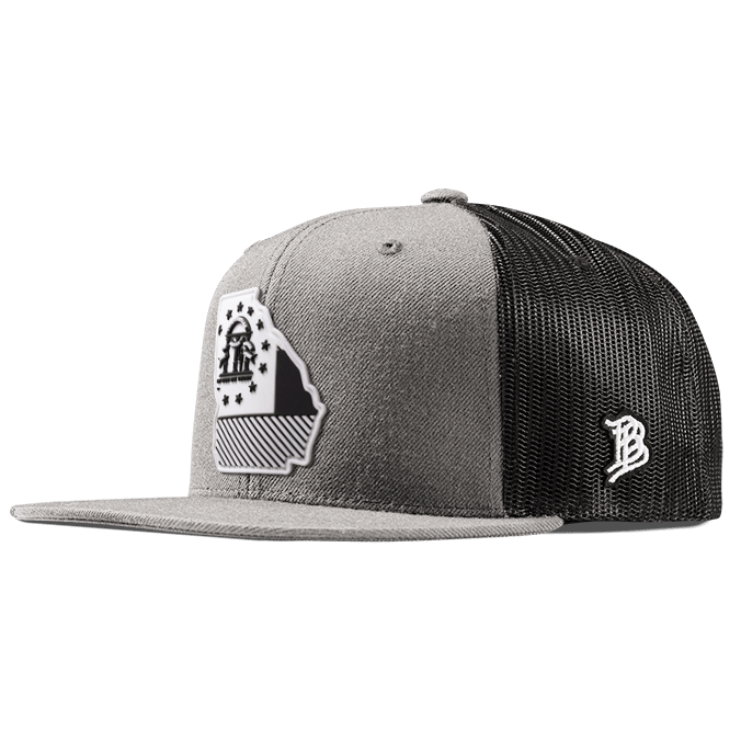 Georgia Moonlight PVC Flat Trucker Heather Gray