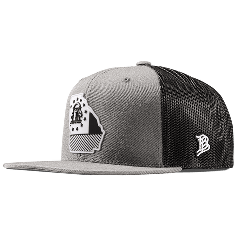 Georgia Moonlight PVC Flat Trucker Heather Gray