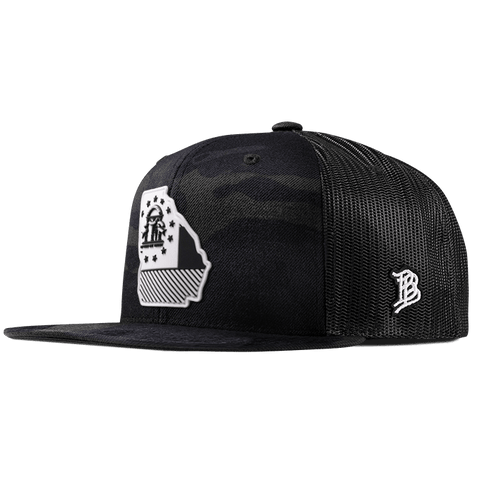 Georgia Moonlight PVC Flat Trucker Multicam