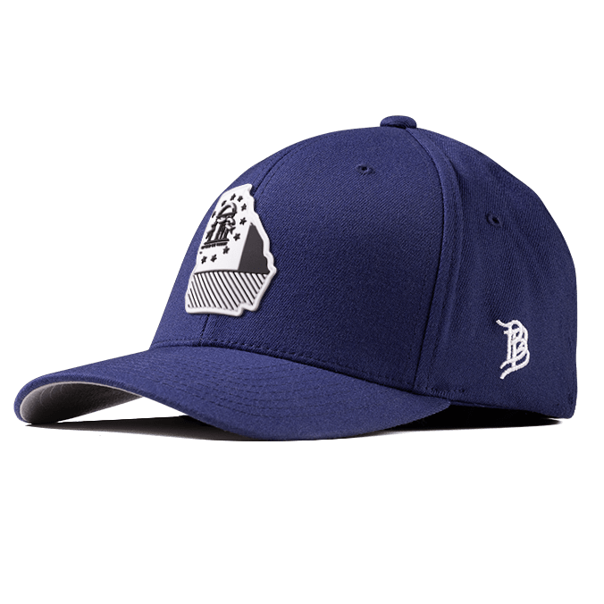 Georgia Moonlight PVC Flexfit Fitted Navy