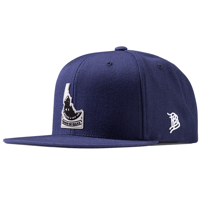 Idaho Moonlight PVC Classic Snapback Navy