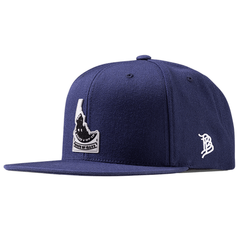 Idaho Moonlight PVC Classic Snapback Navy