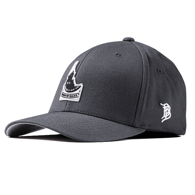 Idaho Moonlight PVC Flexfit Fitted Charcoal