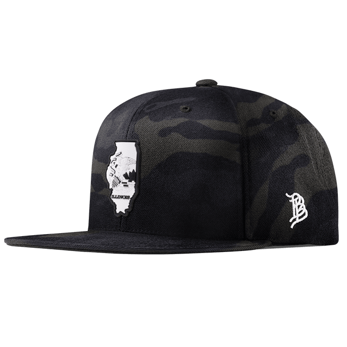 Illinois Moonlight PVC Classic Snapback Multicam