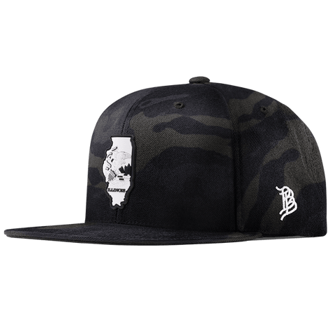 Illinois Moonlight PVC Classic Snapback Multicam