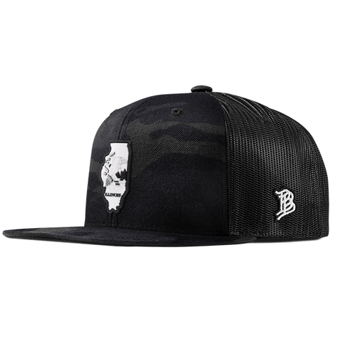 Illinois Moonlight PVC Flat Trucker Multicam