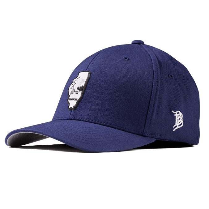 Illinois Moonlight PVC Flexfit Fitted Navy