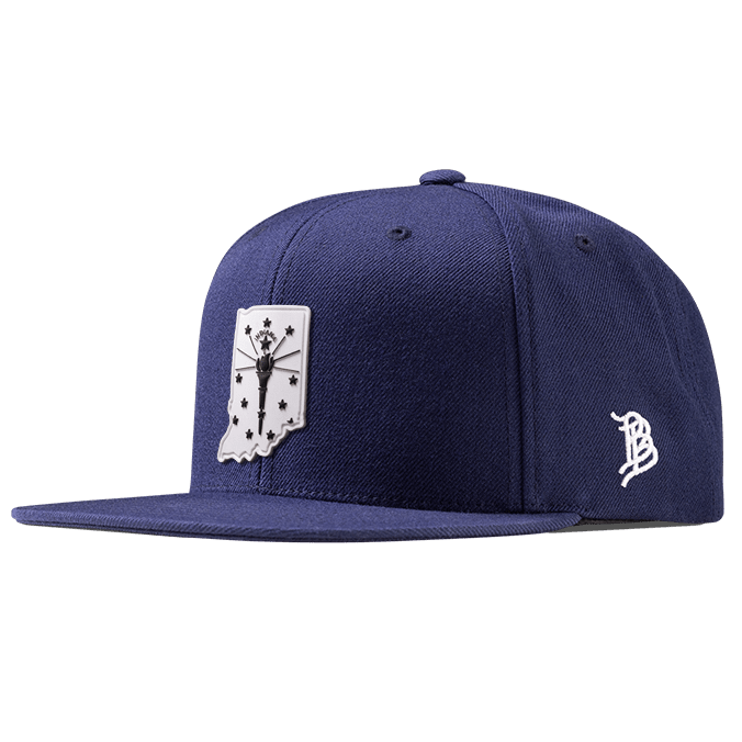 Indiana Moonlight PVC Classic Snapback Navy