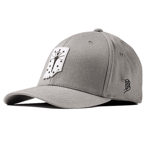 Indiana Moonlight PVC Flexfit Fitted Heather Gray