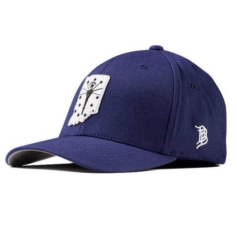 Indiana Moonlight PVC Flexfit Fitted Navy