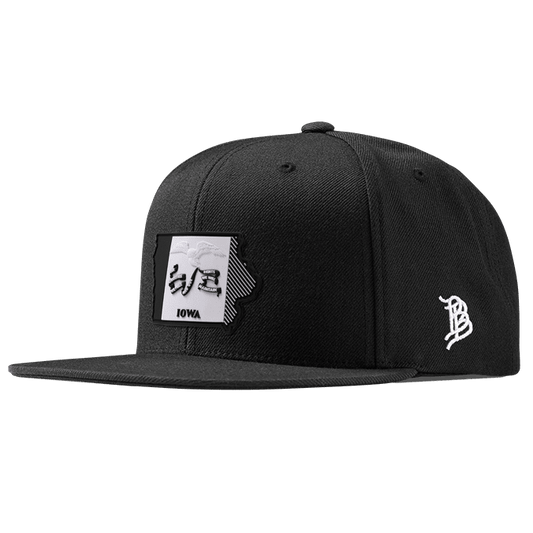 Iowa Moonlight PVC Classic Snapback Black