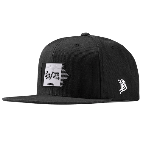 Iowa Moonlight PVC Classic Snapback Black