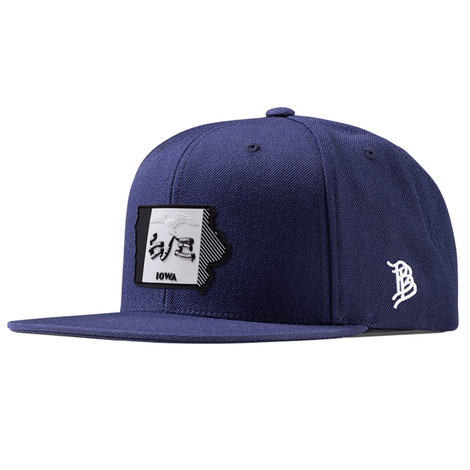 Iowa Moonlight PVC Classic Snapback Navy