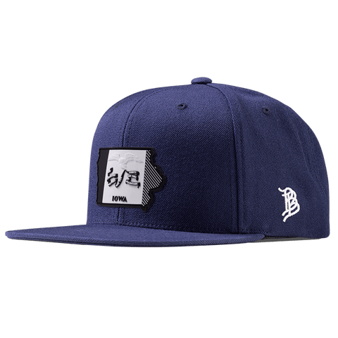 Iowa Moonlight PVC Classic Snapback Navy