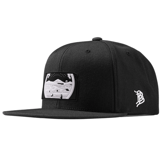 Kansas Moonlight PVC Classic Snapback Black