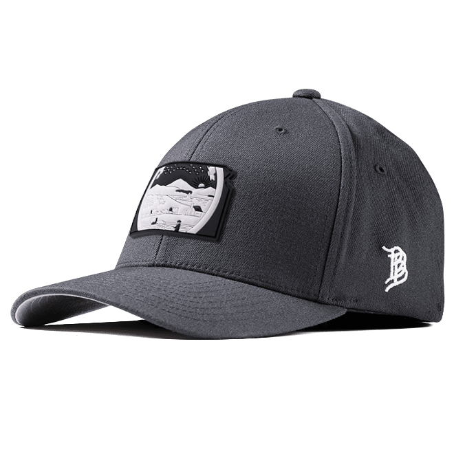 Kansas Moonlight PVC Flexfit Fitted Charcoal