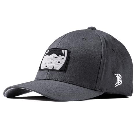 Kansas Moonlight PVC Flexfit Fitted Charcoal