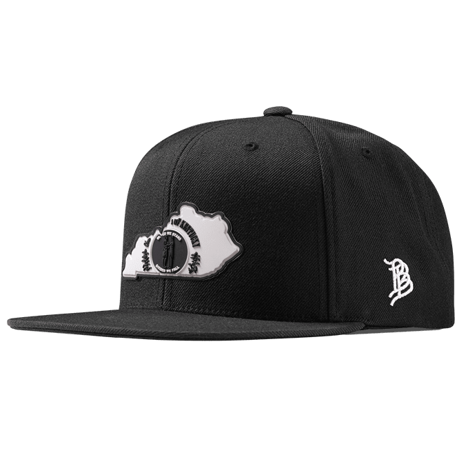 Kentucky Moonlight PVC Classic Snapback Black