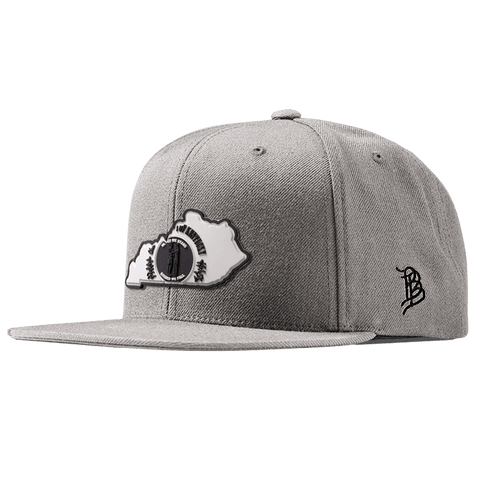 Kentucky Moonlight PVC Classic Snapback Heather Gray