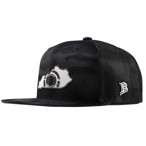 Kentucky Moonlight PVC Flat Trucker Multicam