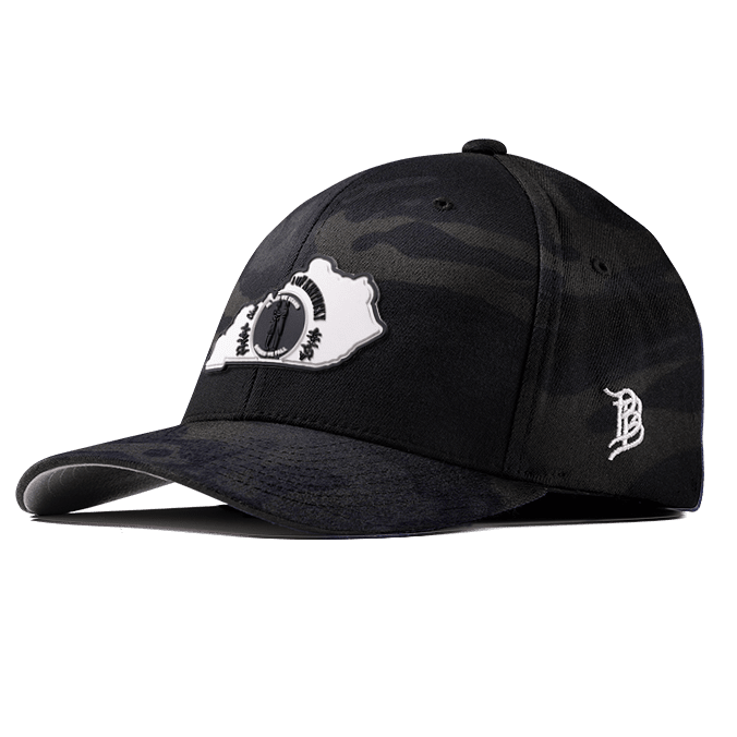 Kentucky Moonlight PVC Flexfit Fitted Charcoal