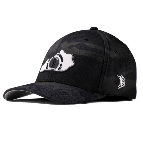 Kentucky Moonlight PVC Flexfit Fitted Charcoal