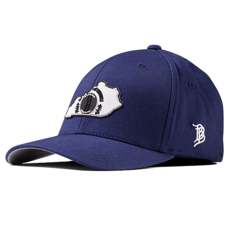Kentucky Moonlight PVC Flexfit Fitted Navy