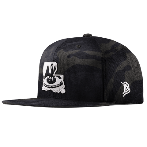 Louisiana Moonlight PVC Classic Snapback Multicam