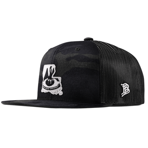 Louisiana Moonlight PVC Flat Trucker Multicam