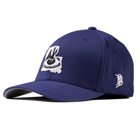 Louisiana Moonlight PVC Flexfit Fitted Navy