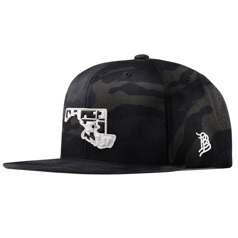 Maryland Moonlight PVC Classic Snapback Multicam