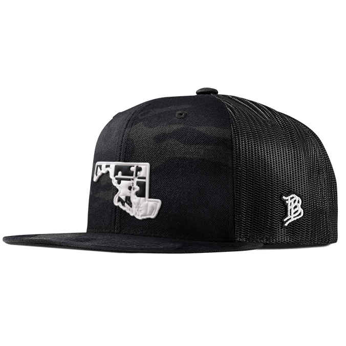 Maryland Moonlight PVC Flat Trucker Multicam