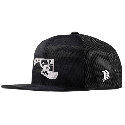 Maryland Moonlight PVC Flat Trucker Multicam