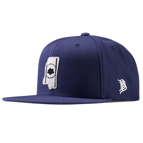 Mississippi Moonlight PVC Classic Snapback Navy