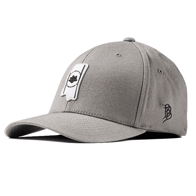 Mississippi Moonlight PVC Flexfit Fitted Heather Gray