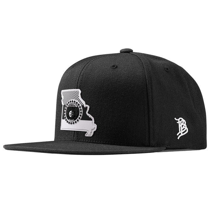 Missouri Moonlight PVC Classic Snapback Black