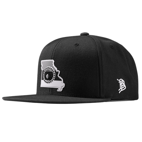 Missouri Moonlight PVC Classic Snapback Black