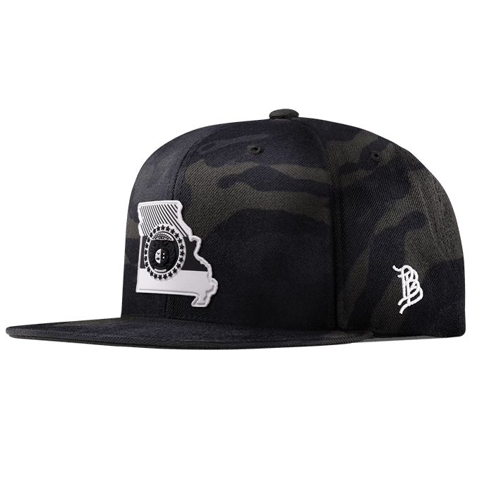 Missouri Moonlight PVC Classic Snapback Multicam